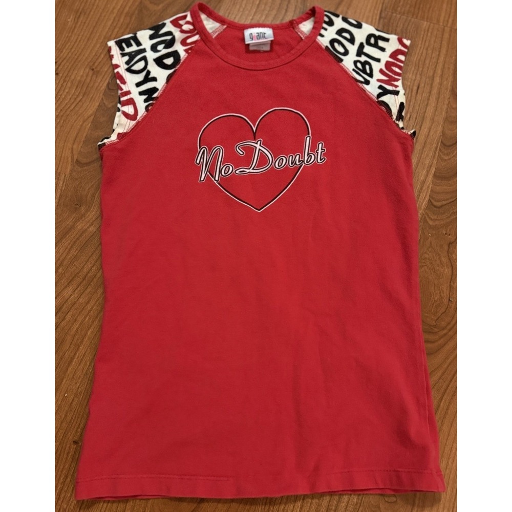 Vintage 2001 Concert Tour No Doubt Rock Steady Graphic Cap T-shirt One Size RED - Picture 2 of 16